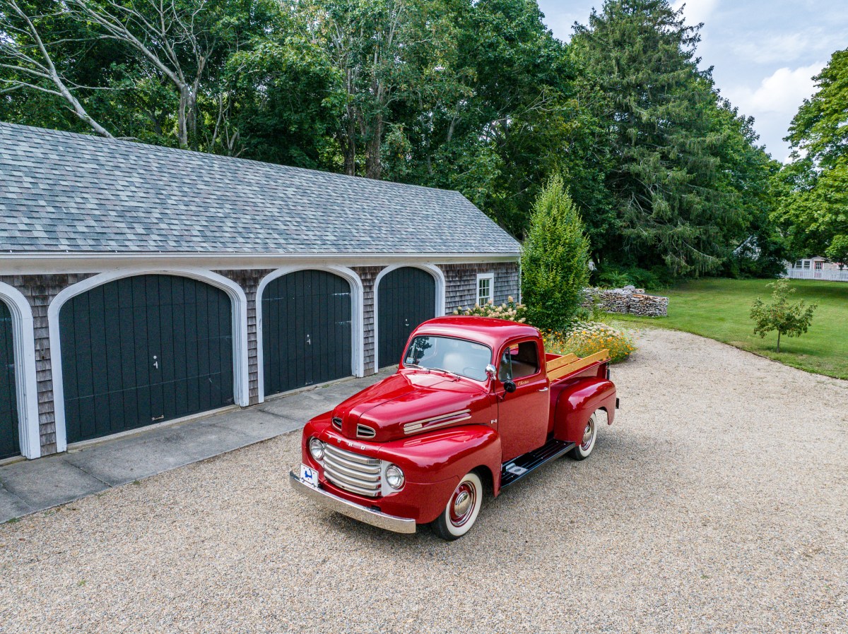 1949 Ford F-1 Pickup — exterior front three-quarter view