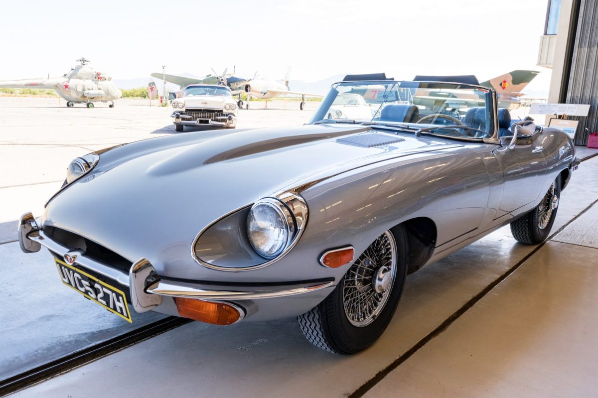 1970 Jaguar E-Type Series II Roadster for War Eagles Air Museum