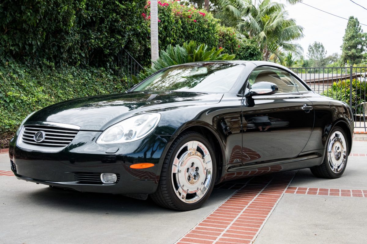 23-Years-Owned 2002 Lexus SC430 — exterior front three-quarter view