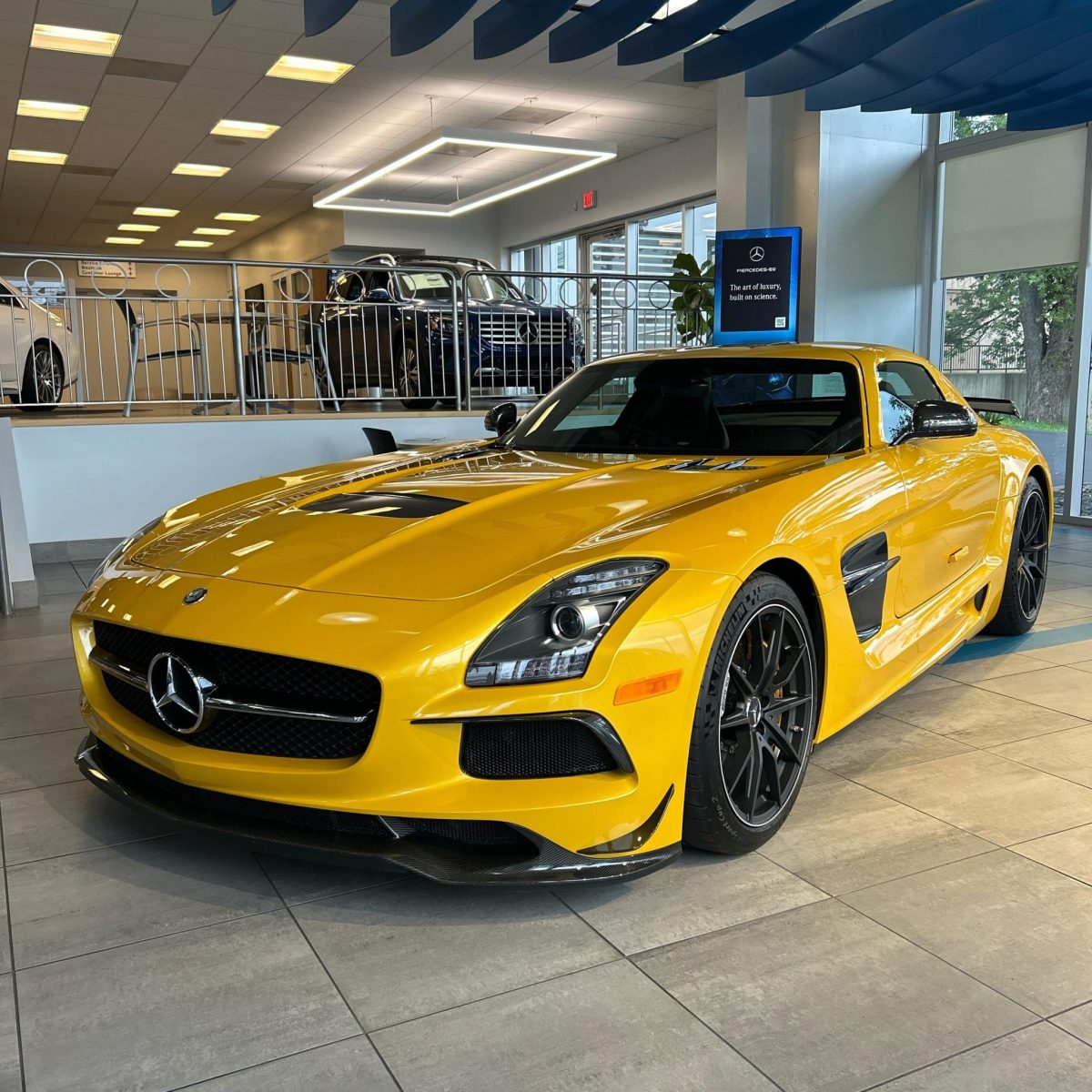 576-Mile 2014 Mercedes-Benz SLS AMG Black Series