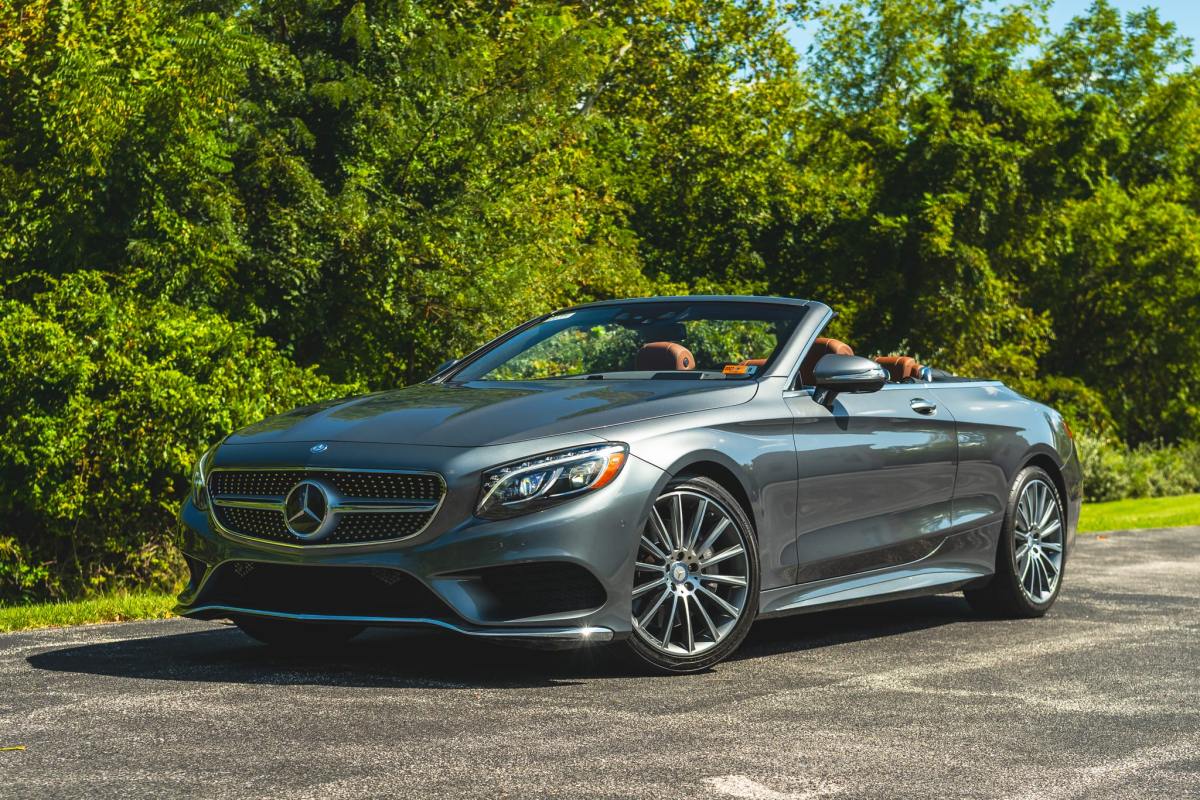 16k-Mile 2017 Mercedes-Benz S550 Cabriolet
