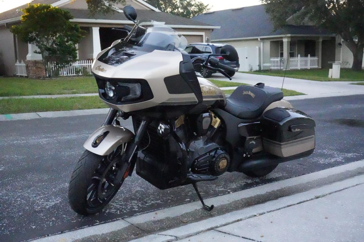 1-Mile 2022 Jack Daniel’s Limited Edition Indian Challenger Dark Horse