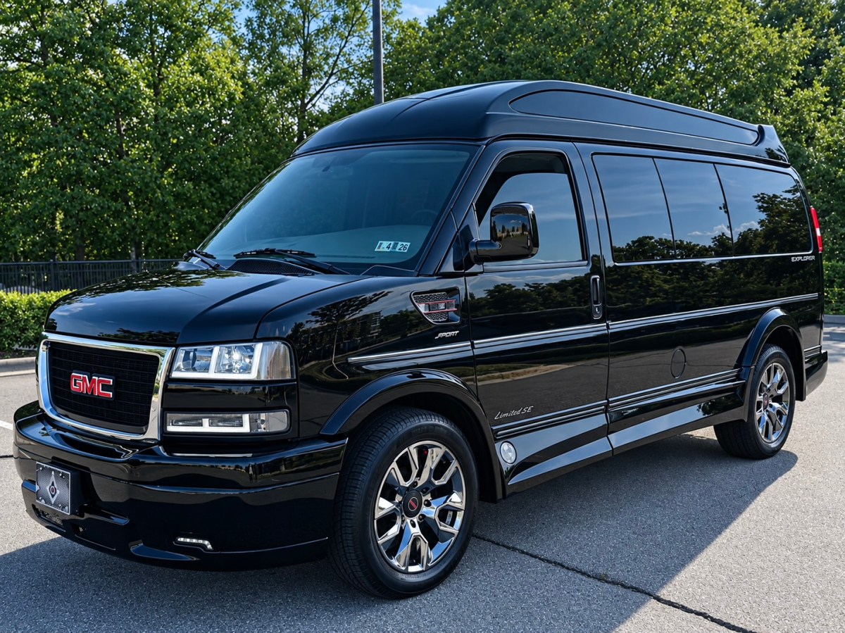 6k-Mile 2023 GMC Savana 2500 LT Explorer Limited SE Conversion Van