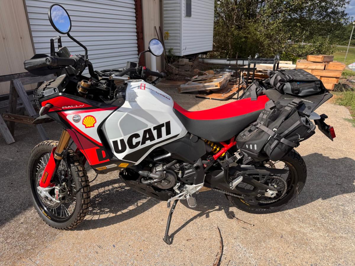 217-Mile 2024 Ducati DesertX Rally