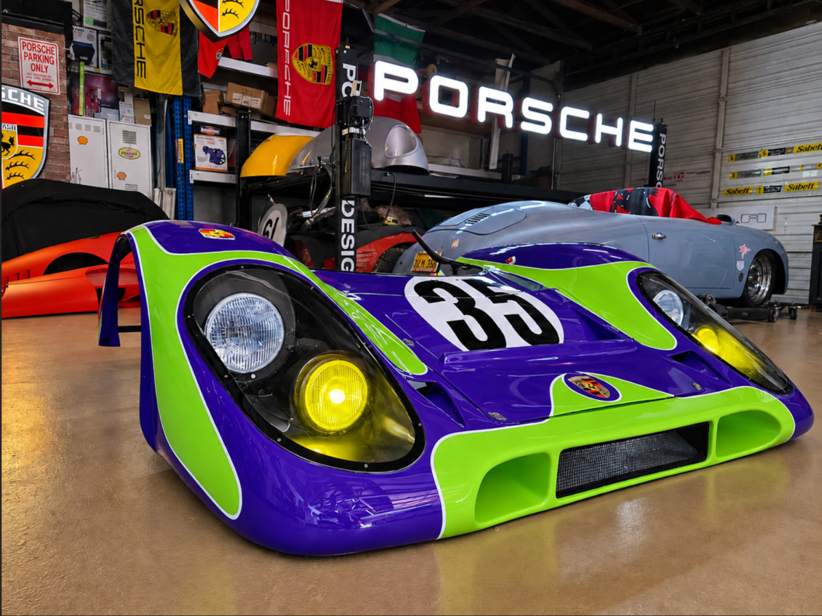 Fiberglass Porsche 917LH Wall Art
